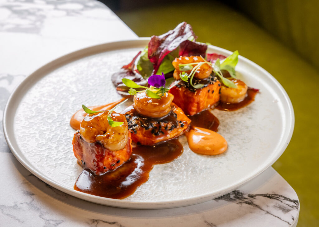 Asian fusion restaurant near Kensington