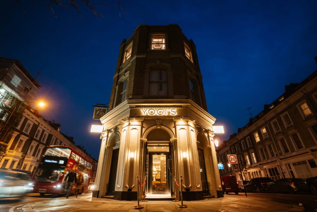 Private dining and events at Yogi's Kensington